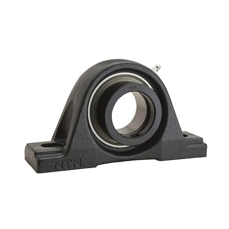 Ntn Mounted Unit Cast Iron, Wide Inner Ring, Set Screw Type, Pillow Block UCP214N1D1